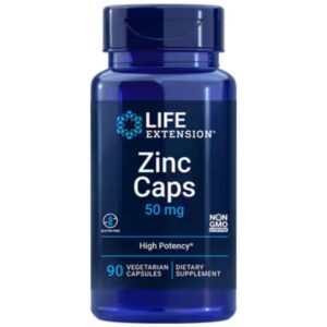 Life Extension Zinc 50 mg - 90 Cápsulas