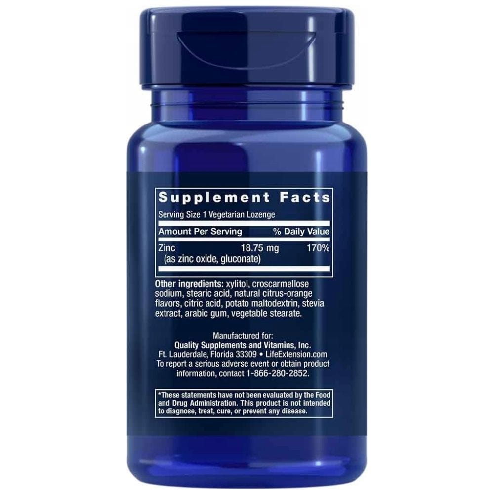 Life Extension Zinc - 60 Pastillas - Imagen 2