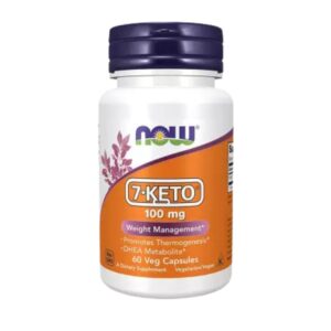 Now Foods 7-Keto 100 mg - 60 cápsulas