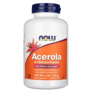 Now Foods Acerola en polvo - 170 g