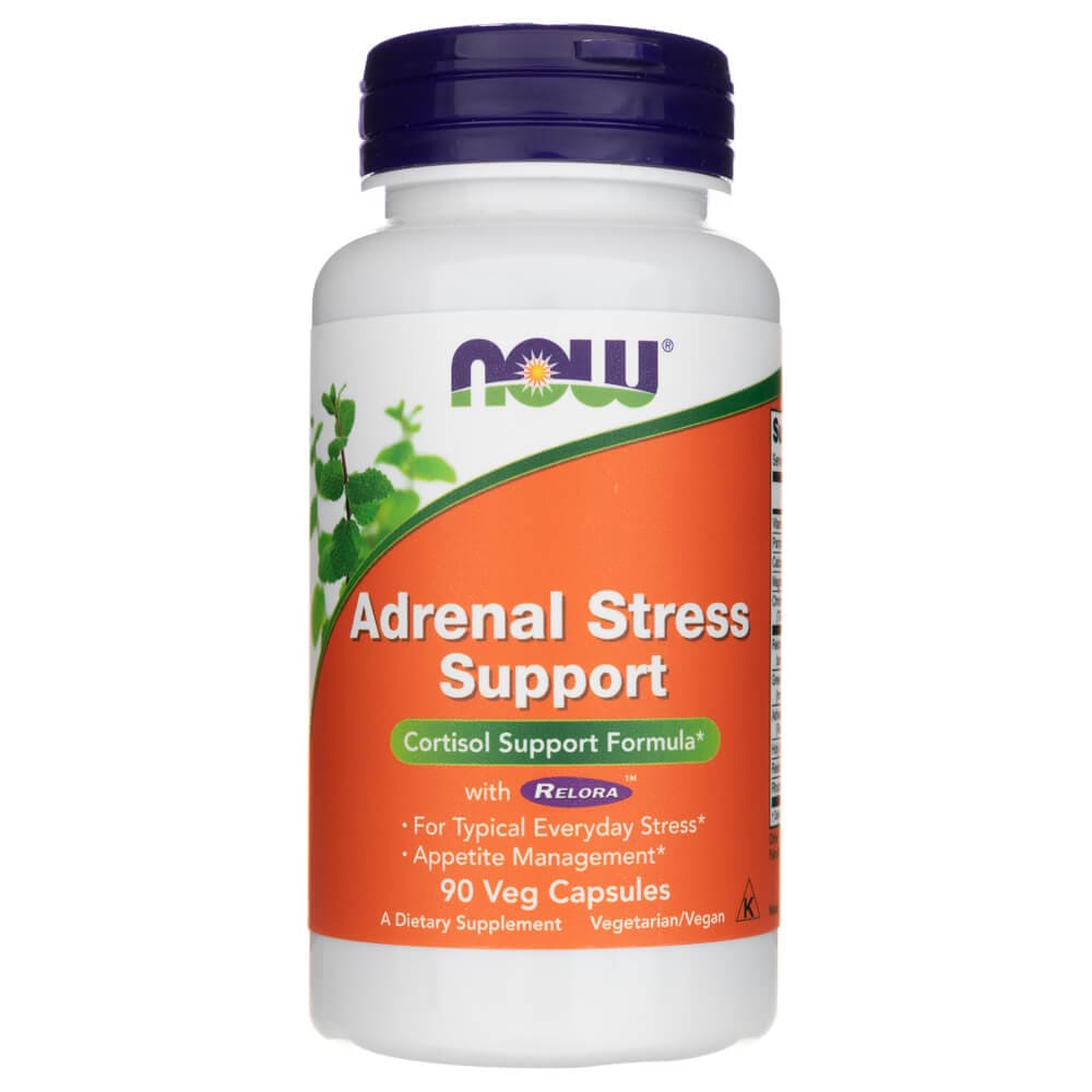 Now Foods Adrenal Stress Support with Relora - 90 Cápsulas vegetales