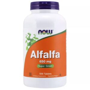 NOW Foods Alfalfa 650 mg - 500 Tablets