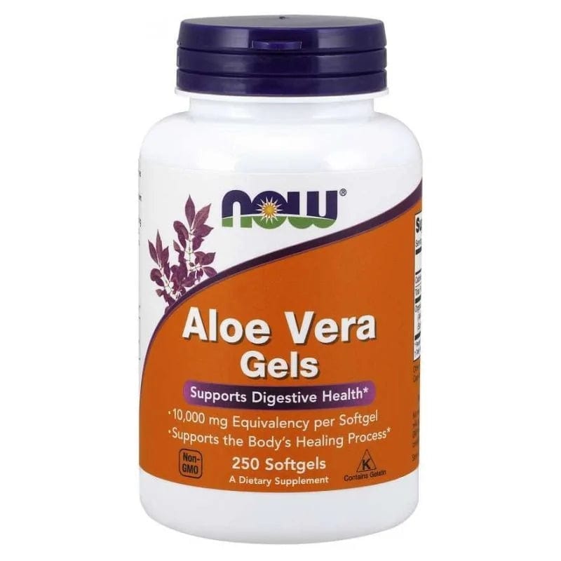 Now Foods Aloe Vera 10 000 mg - 250 Cápsulas
