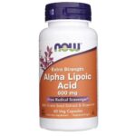 Now Foods Ácido alfa lipoico 600 mg - 60 cápsulas
