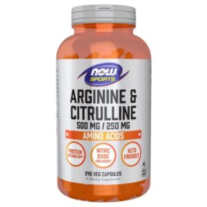 Now Foods Arginina y citrulina - 240 cápsulas