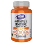 Now Foods Arginina y Ornitina - 100 Cápsulas