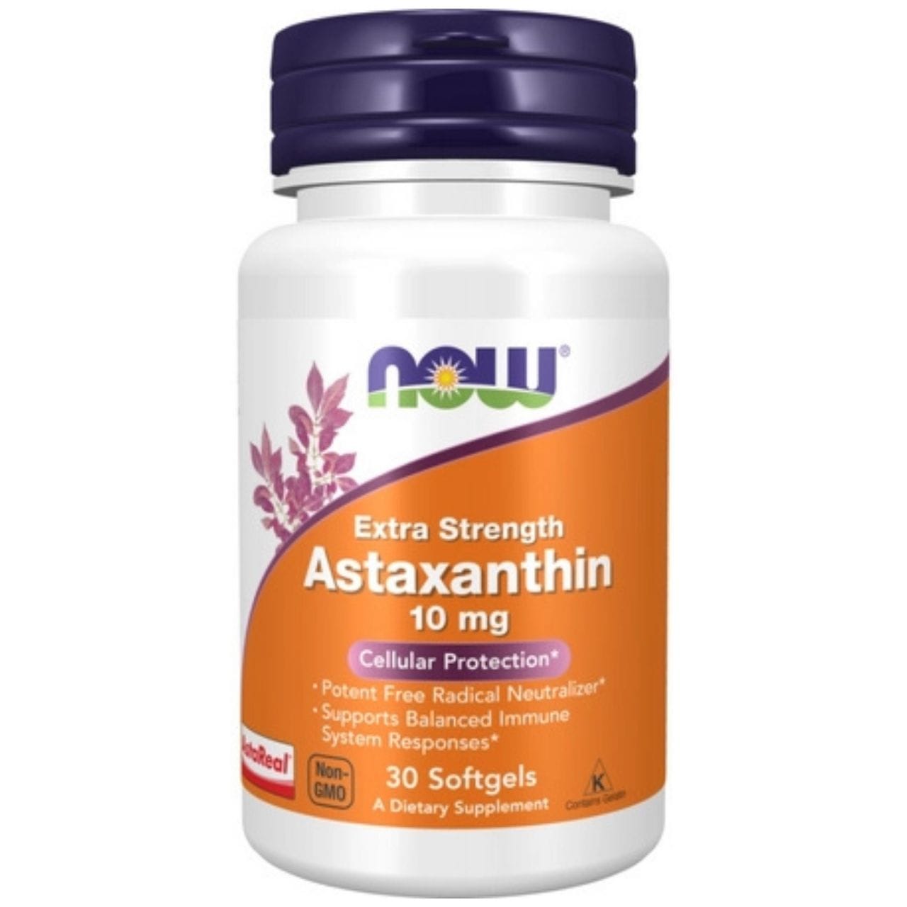 Now Foods Astaxantina Extra Fuerte 10 mg - 30 cápsulas blandas