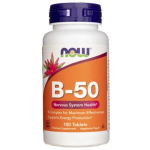 Now Foods B-50 - 100 Tabletas