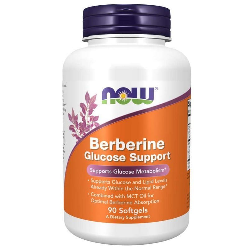 Now Foods Berberina Apoyo Glucosa - 90 Cápsulas