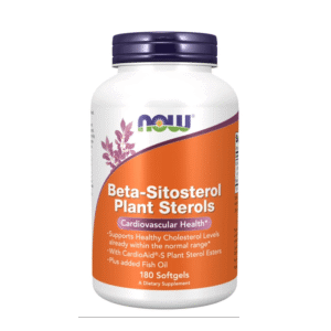 Now Foods Beta-Sitosterol Esteroles Vegetales - 180 Cápsulas