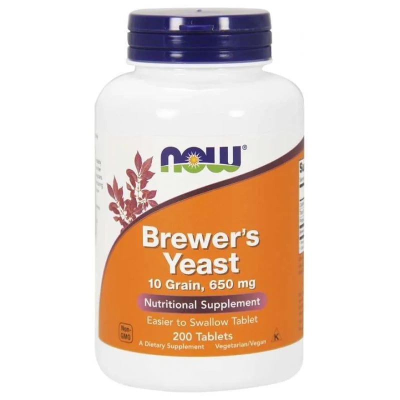 Now Foods Levadura de cerveza - 200 Tabletas
