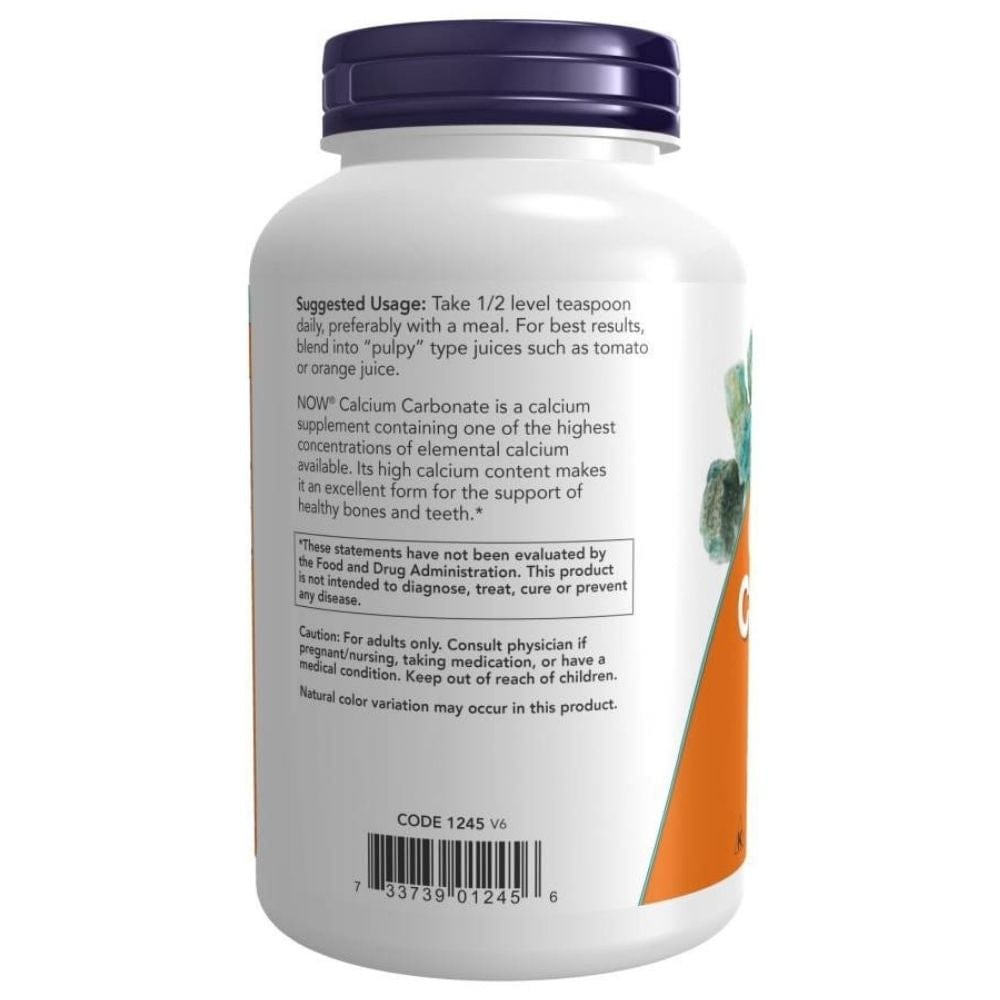 Now Foods Carbonato cálcico puro en polvo - 340 g - Imagen 3
