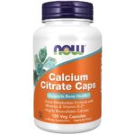Now Foods Citrato de Calcio Caps - 120 Cápsulas vegetales