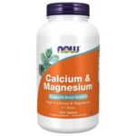 Now Foods Calcio y Magnesio - 250 Tabletas