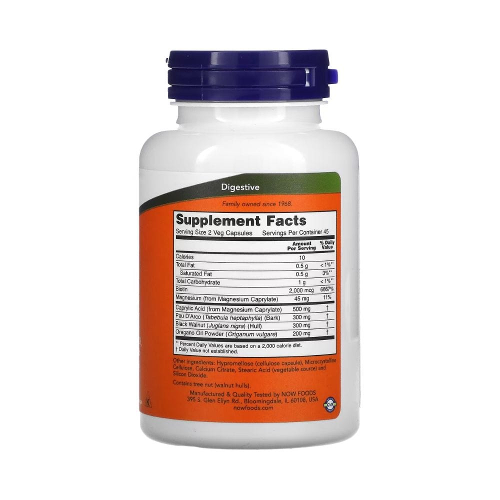 Now Foods Candida Support - 90 Cápsulas Vegetales - Imagen 2
