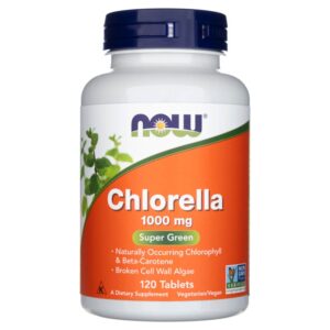 Now Foods Chlorella 1000 mg - 120 Tabletas