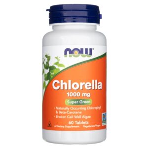 Now Foods Chlorella 1000 mg - 60 Tabletas