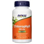 Now Foods Clorofila 100 mg - 90 cápsulas vegetales
