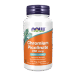 Now Foods Picolinato de cromo 200 mcg - 100 cápsulas vegetales