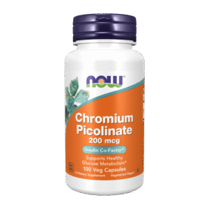 Now Foods Picolinato de cromo 200 mcg - 100 cápsulas vegetales