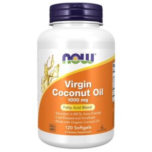 Now Foods Aceite de Coco 1000 mg - 120 Cápsulas