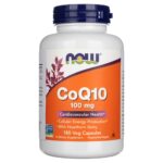 Now Foods CoQ10 100 mg con bayas de espino - 180 cápsulas vegetales