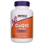 Now Foods CoQ10 60 mg - 180 Cápsulas Vegetales