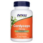 Now Foods Cordyceps 750 mg - 90 Cápsulas Vegetales