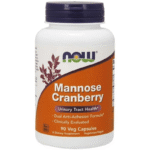 Now Foods D-Manosa con Arándanos - 90 Cápsulas Vegetales