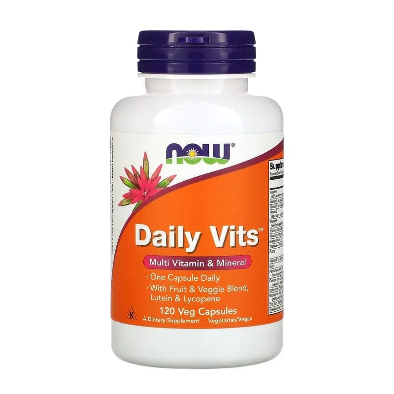 Now Foods Daily Vits - 120 Cápsulas