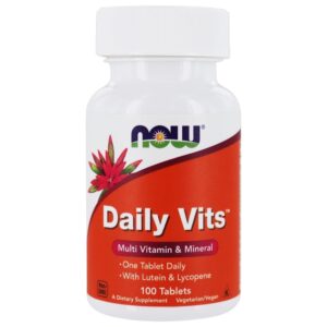 Now Foods Daily Vits, Multivitaminas y Minerales - 100 Tabletas