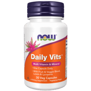Now Foods Daily Vits, Multi Vitamin & Mineral - 30 Cápsulas