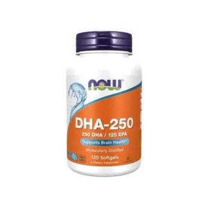 Now Foods DHA-250 Aceite de Pescado - 120 Cápsulas blandas