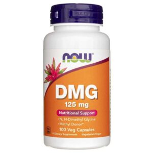 Now Foods DMG 125 mg - 100 Cápsulas Vegetales