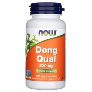 Now Foods Dong Quai 520 mg - 100 Cápsulas Vegetales