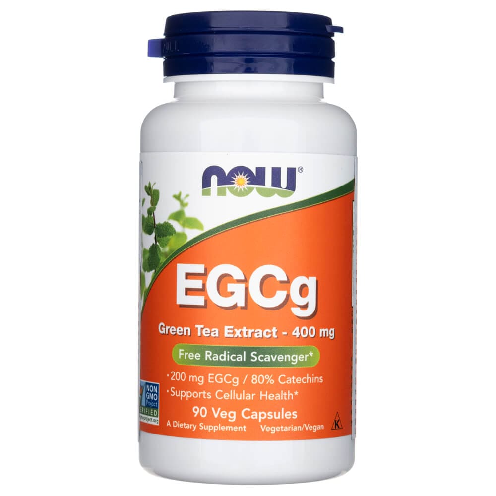 Now Foods EGCg Extracto de té verde 400 mg - 90 cápsulas vegetales