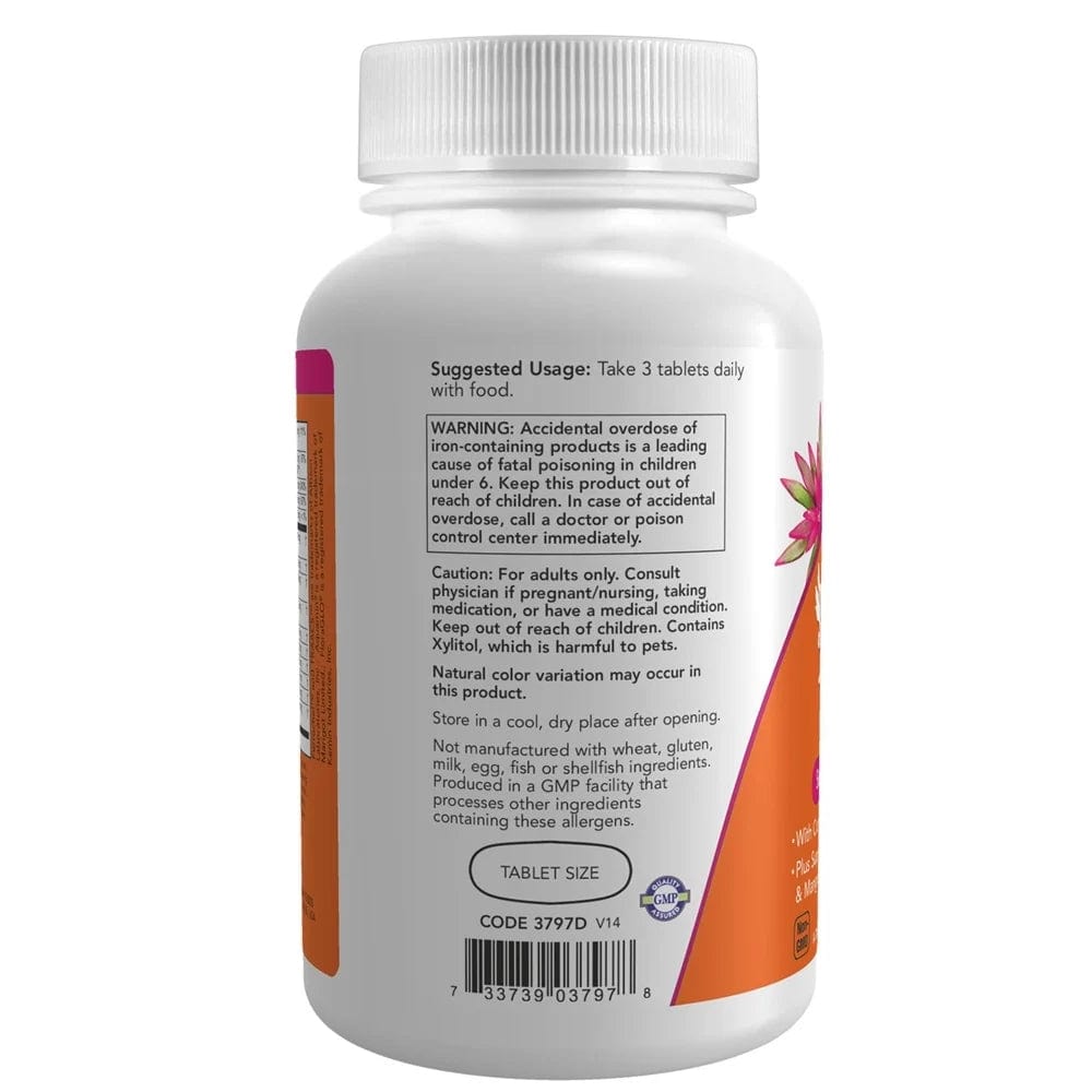 Now Foods EVE Vitaminas Múltiples para la Mujer - 180 Tabletas - Imagen 3