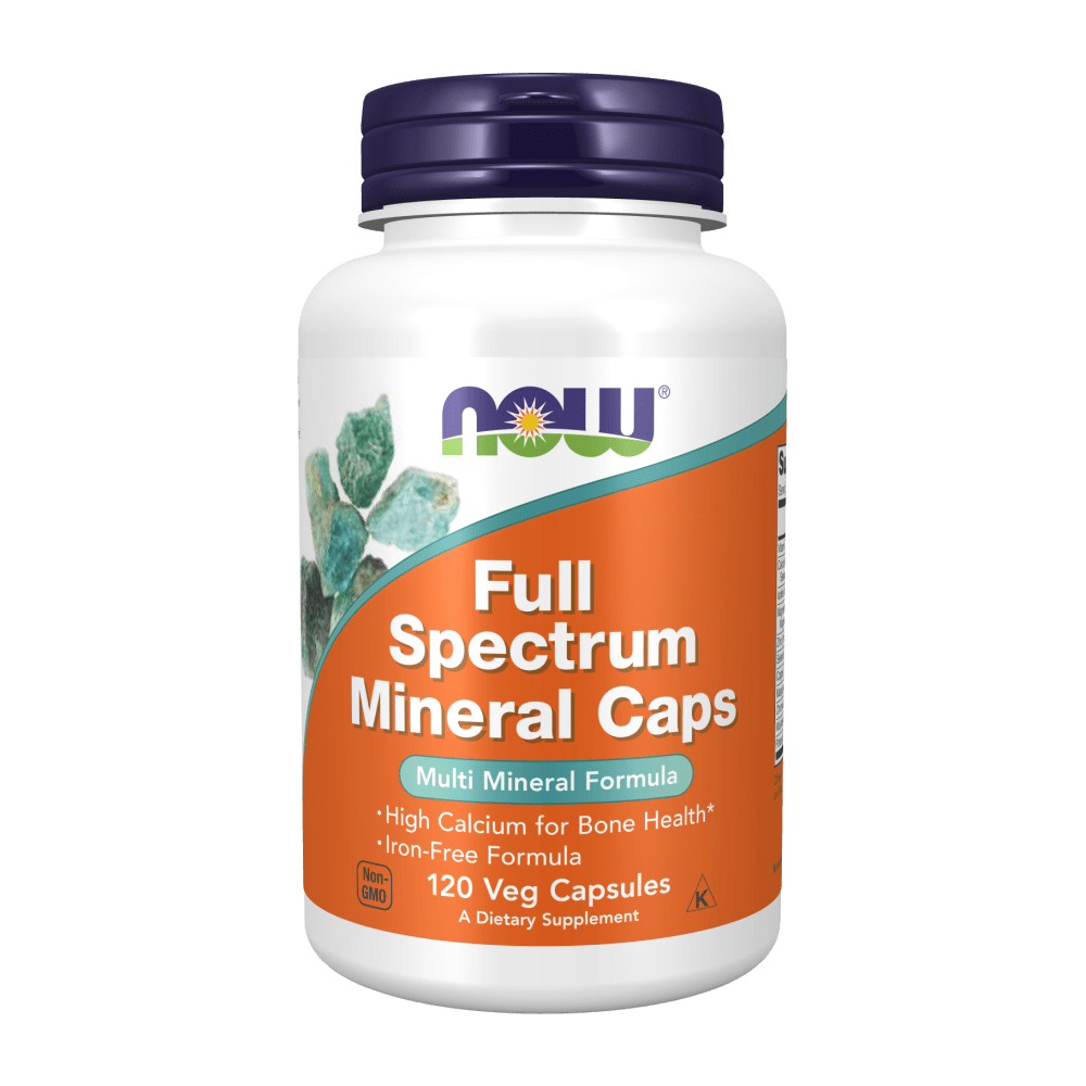 Now Foods Full Spectrum Mineral - 120 Cápsulas Vegetales