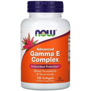 Now Foods Complejo Gamma E - 120 cápsulas