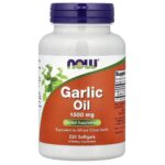 Now Foods Aceite de ajo 1500 mg - 250 cápsulas blandas