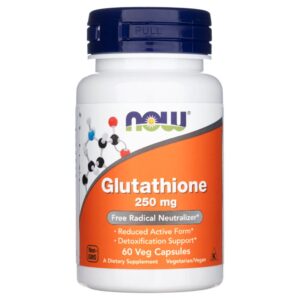 Now Foods Glutatión 250 mg - 60 cápsulas vegetales