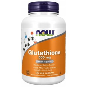 Now Foods Glutatión 500 mg - 120 cápsulas vegetales