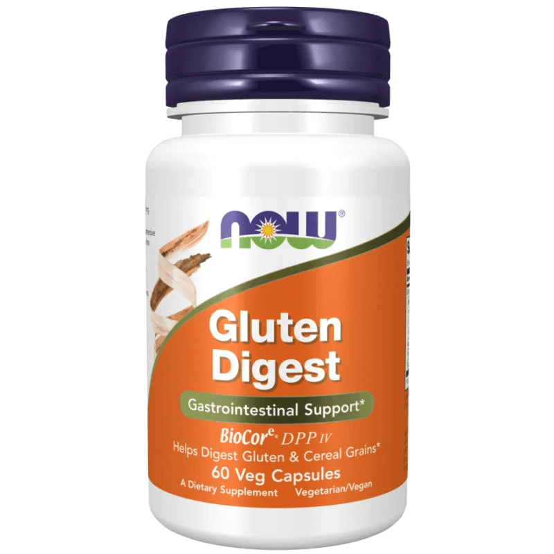 Now Foods Gluten Digest - 60 Cápsulas