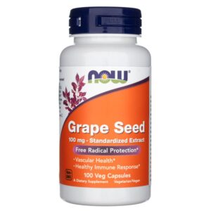 Now Foods Semilla de Uva 100mg - 100 Cápsulas Vegetales