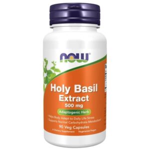 Now Foods Extracto de Albahaca Santa - 90 Cápsulas