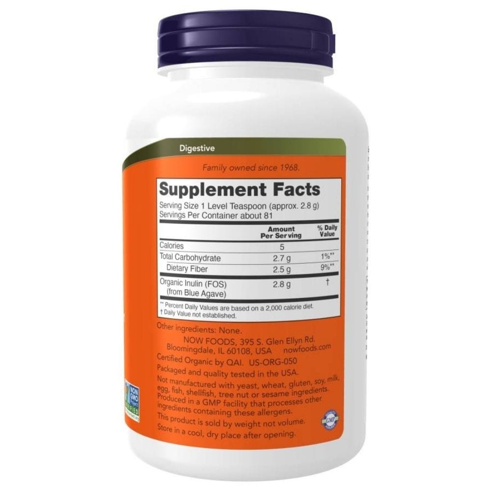 Now Foods Inulina en polvo - 454 g - Imagen 3