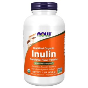 Now Foods Inulina en polvo - 454 g
