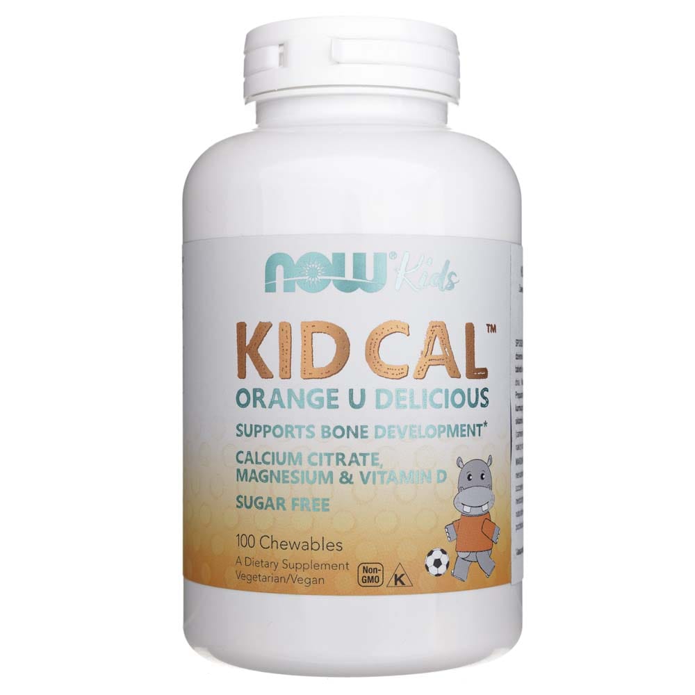 Now Foods Kid Cal Masticables - 100 Tabletas