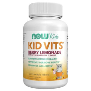 Now Foods Kid Vits Multivitamínico, Berry Blast - 120 Pastillas