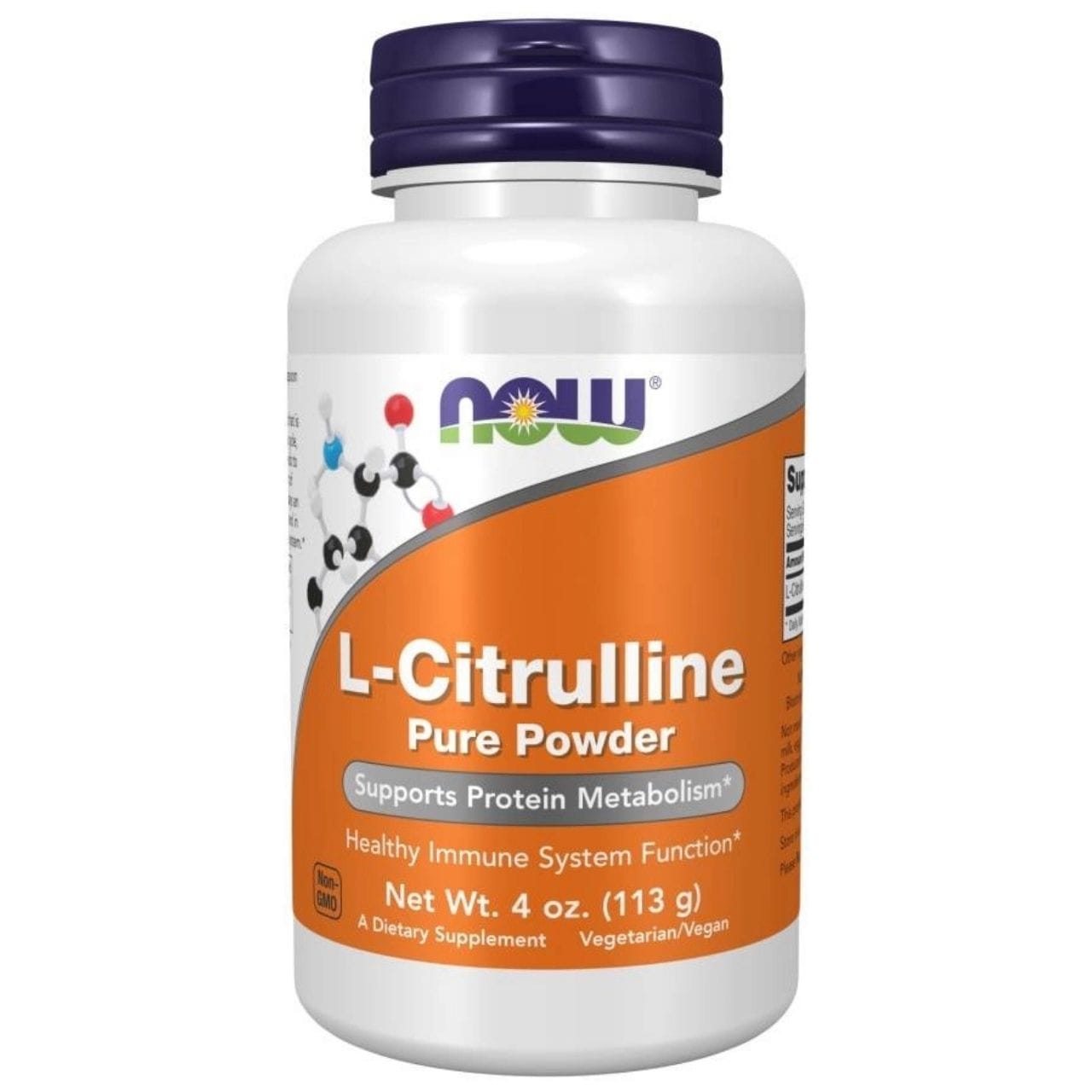 Now Foods L-citrulina en polvo puro - 113 g